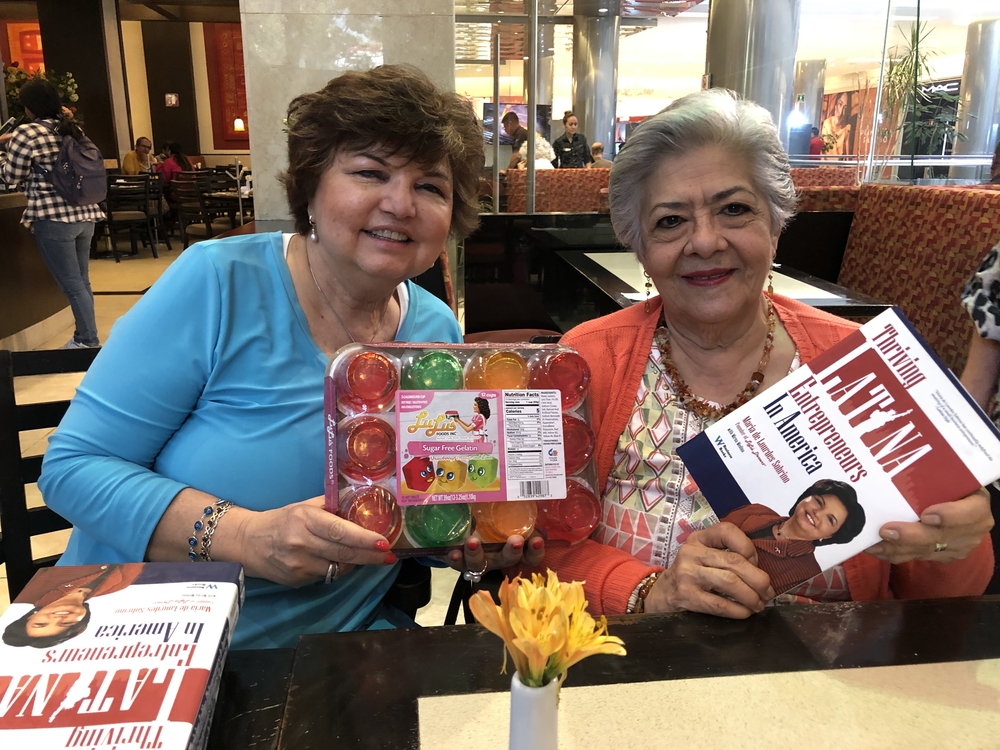Consuelo Cervantes y Lulu Sobrino